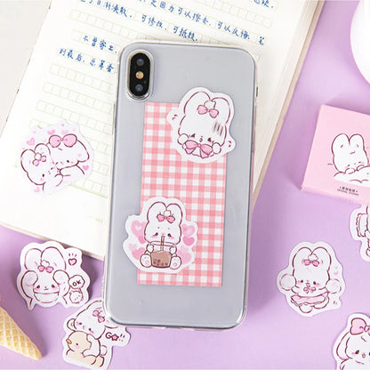 45 Pcs Cute Rabbit Kawaii Stickers