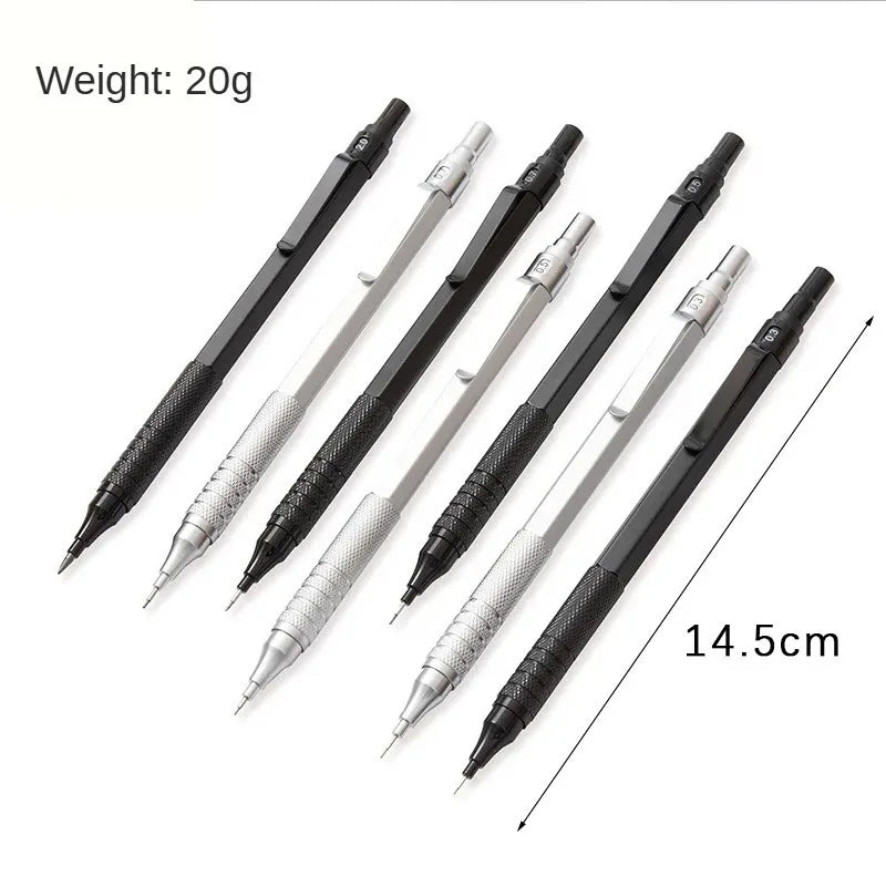 Metal Mechanical Pencil Set (0.5/0.7/0.9/2.0mm)