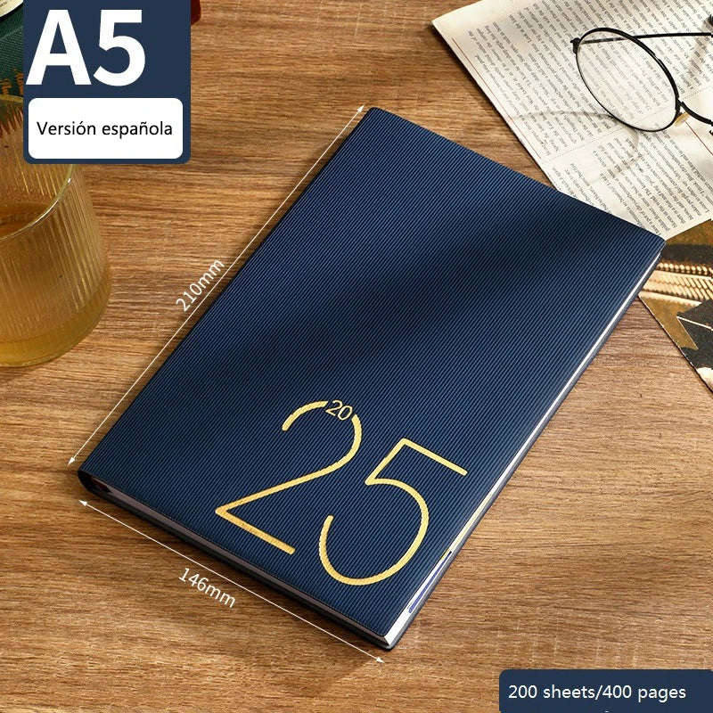 2025 A5 Daily Planner