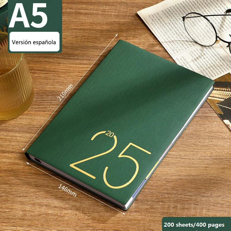 2025 A5 Daily Planner