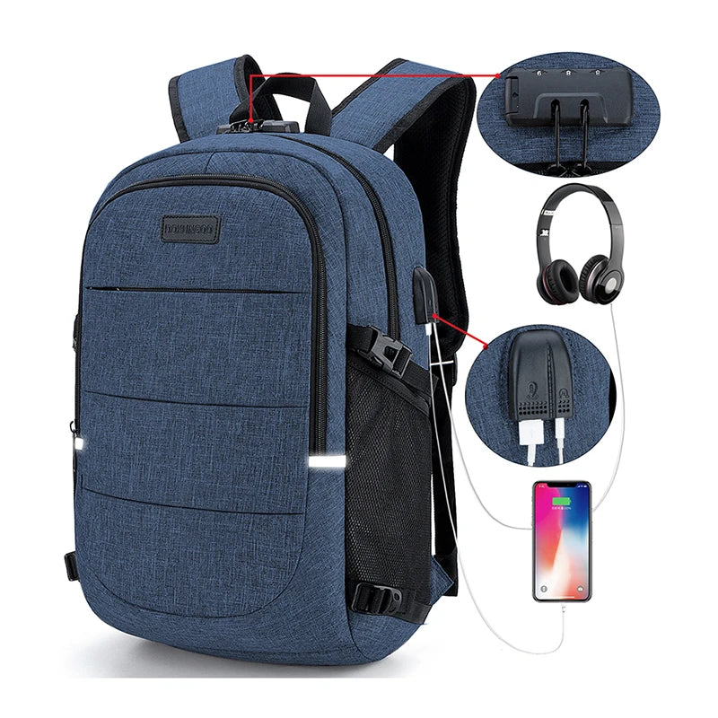 DOXUNGOO Waterproof Anti-Theft 15.6" Backpack